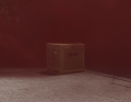 The airdrop crate at the center of the event.